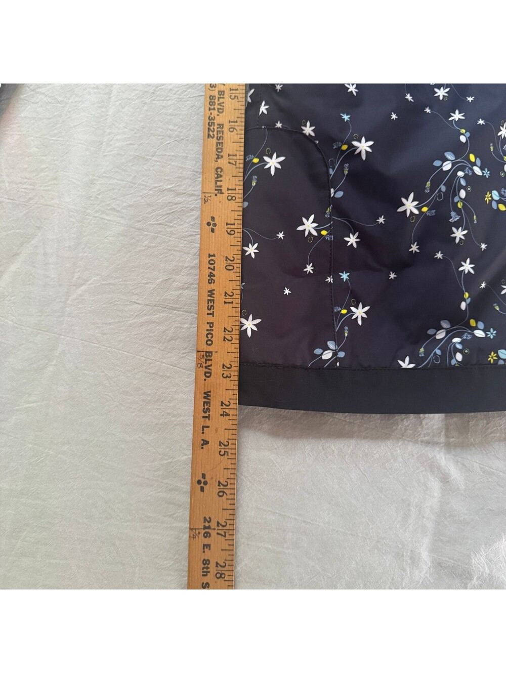 Reima Kids Terrie Reimatec Snow Ski Pants Bibs Floral Print Black Size 134 EUC - Picture 8 of 9